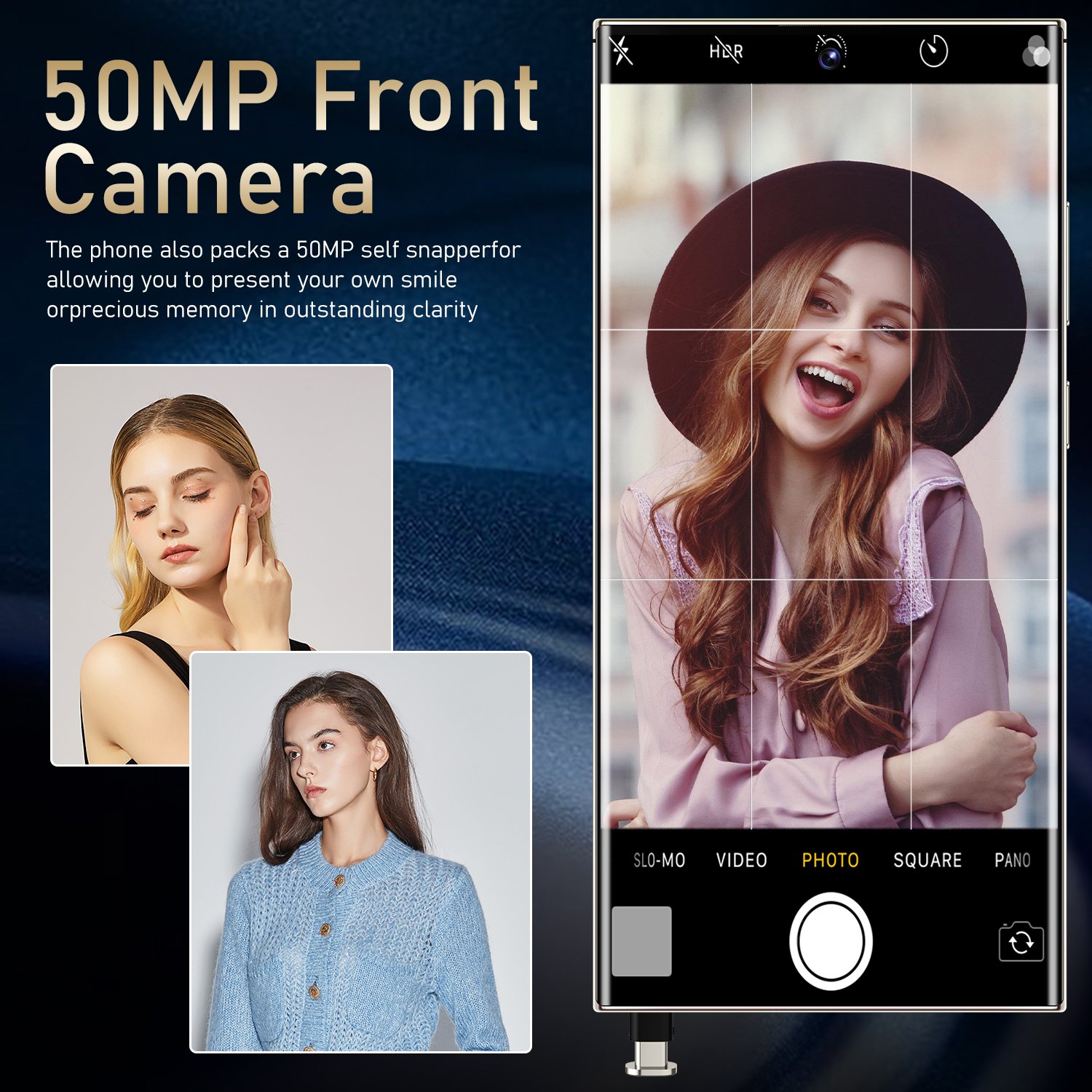 S23+Ultra S23 Large Screen 6.8 "6G+128GB Original Face Unlock Smartphone Android 12 Unlock Phone